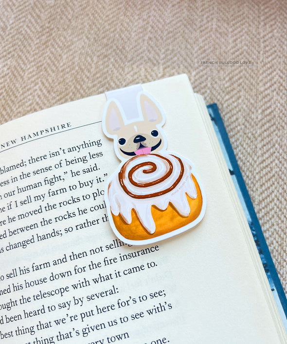 Cinnamon Roll Magnetic Bookmark