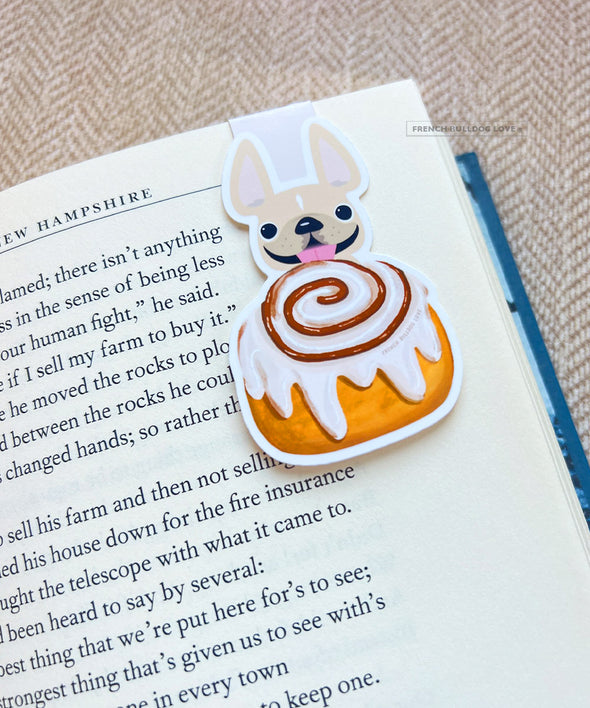 Cinnamon Roll Magnetic Bookmark