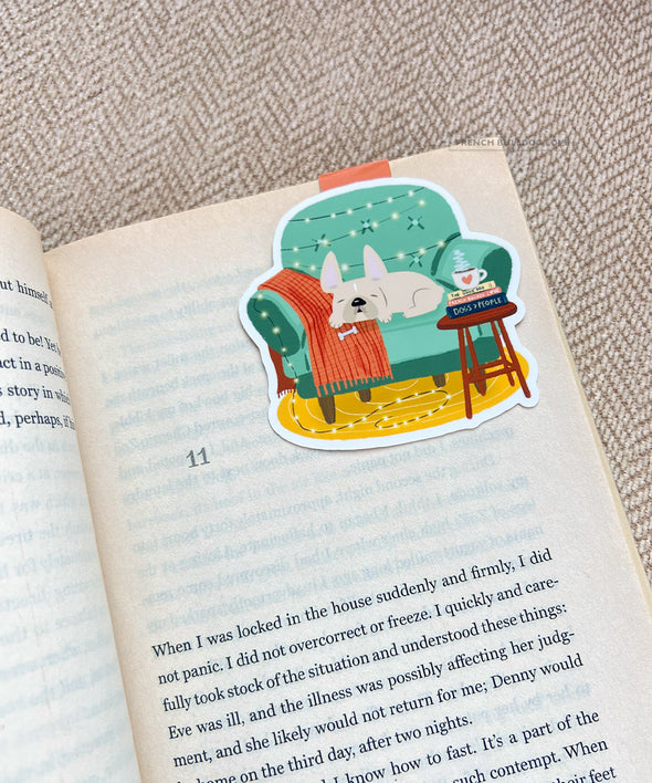 Cozy Couch Magnetic Bookmark