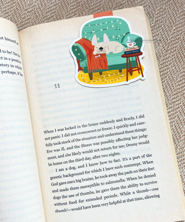 Cozy Couch Magnetic Bookmark