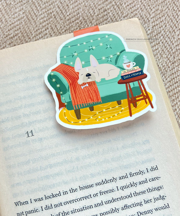 Cozy Couch Magnetic Bookmark