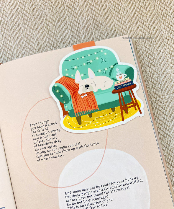 Cozy Couch Magnetic Bookmark
