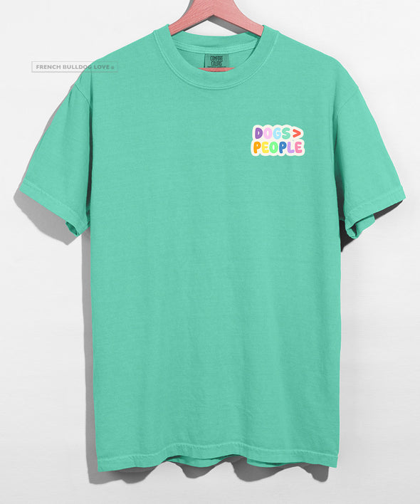 Dogs > People - Unisex T-shirt