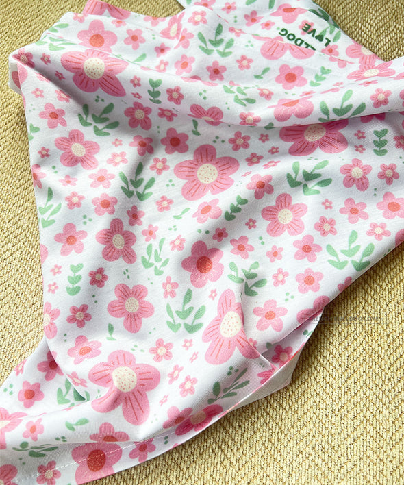 Spring Florals Comfy Pet Bandana