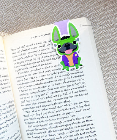 Frenchiestein Magnetic Bookmark