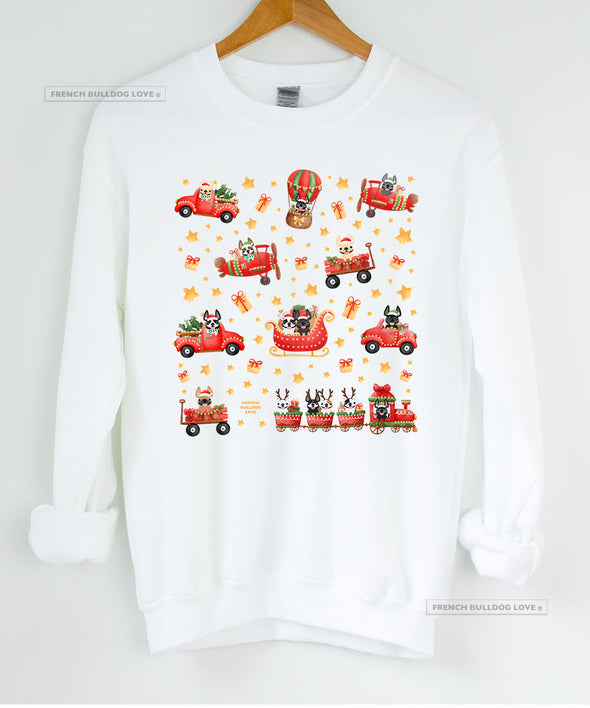 Frenchie Express Crewneck Sweatshirt - Unisex