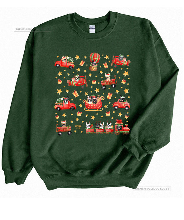 Frenchie Express Crewneck Sweatshirt - Unisex