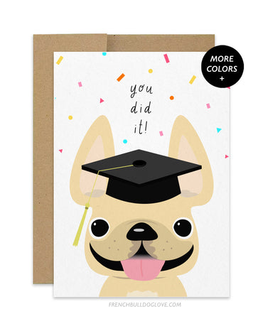 You did it! - Graduation Card