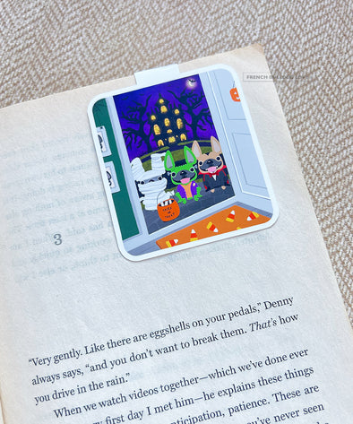 Trick or Treat Magnetic Bookmark