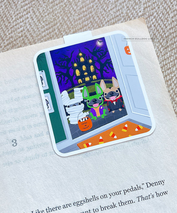 Trick or Treat Magnetic Bookmark