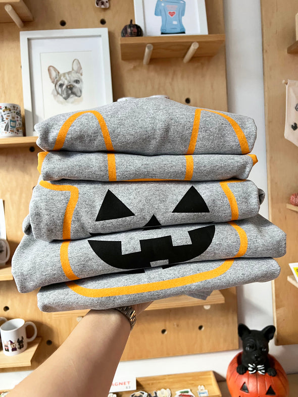 Jack O'Frenchie Halloween Crewneck Sweatshirt - Unisex