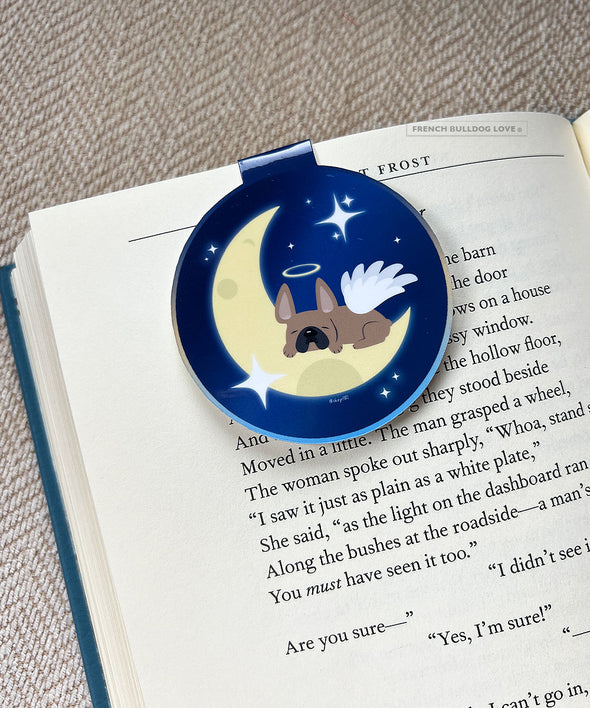 Frenchie Angel Magnetic Bookmark