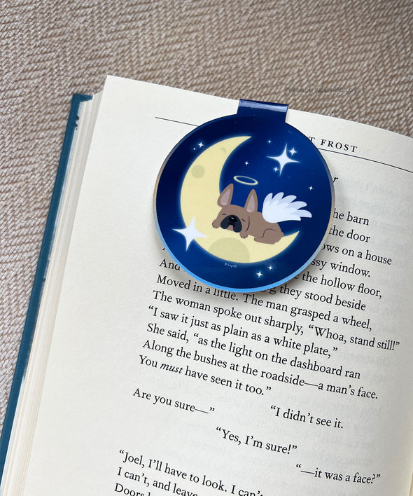 Frenchie Angel Magnetic Bookmark