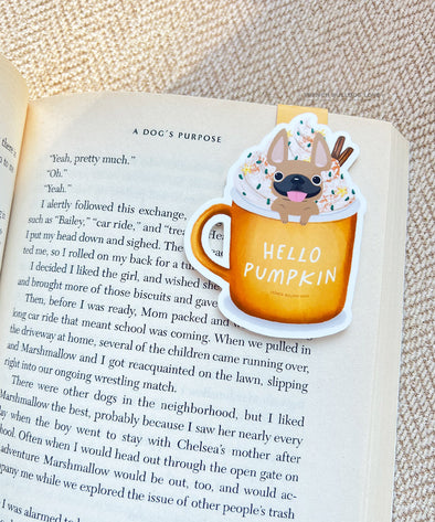 Hello Pumpkin Magnetic Bookmark