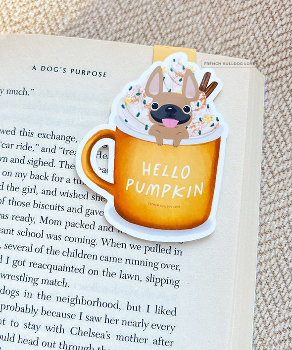 Hello Pumpkin Magnetic Bookmark