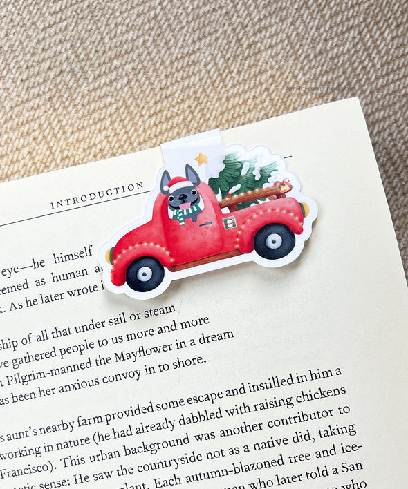 Holiday Truck Magnetic Bookmark