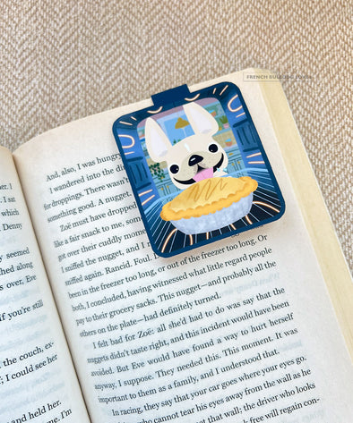 Pumpkin Pie in the Oven Magnetic Bookmark