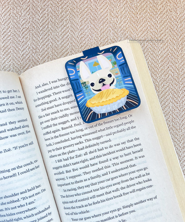 Pumpkin Pie in the Oven Magnetic Bookmark