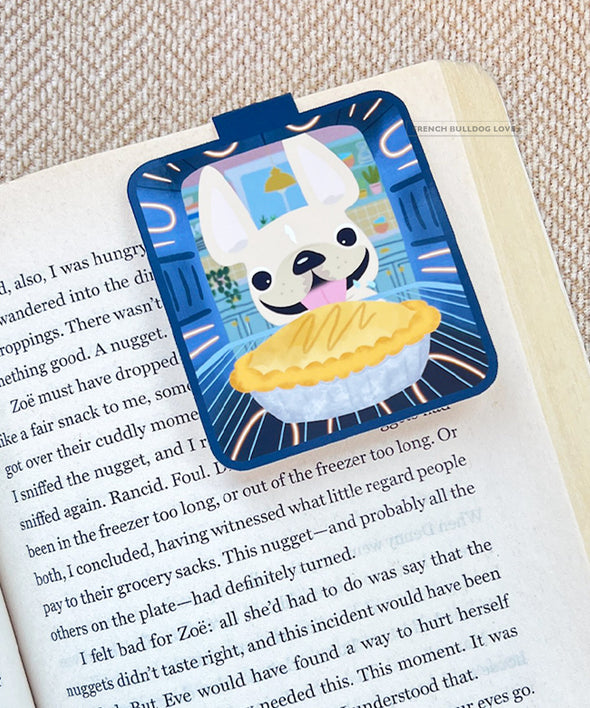 Pumpkin Pie in the Oven Magnetic Bookmark