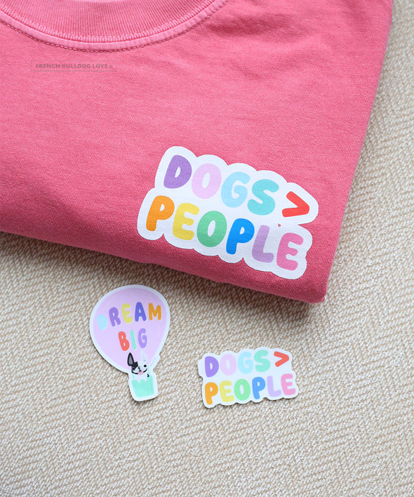 Dogs > People - Unisex T-shirt