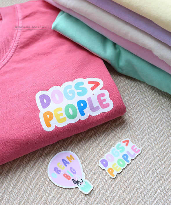 Dogs > People - Unisex T-shirt