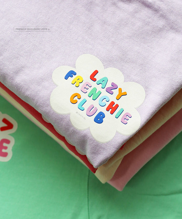 Lazy Frenchie Club - Unisex T-shirt