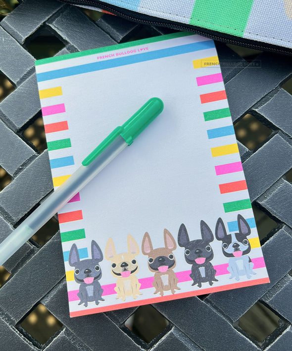 Summer Stripes Notepad - 4x5.5 in
