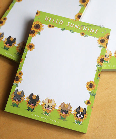 Hello Sunshine Note Pad - 4x5.5 inch
