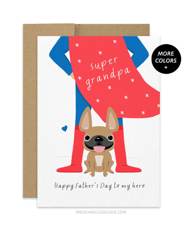 Super Grandpa - Father's Day Card