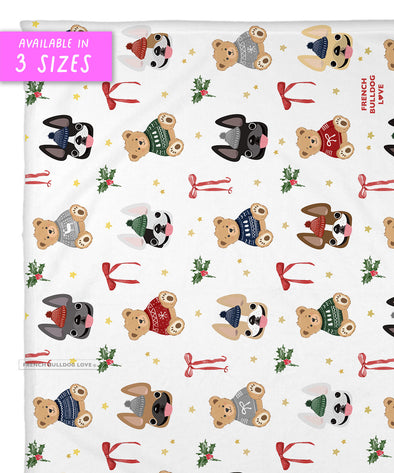 A Very Beary Christmas Fleece Blanket