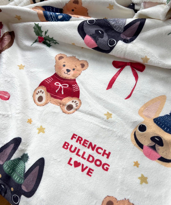 A Very Beary Christmas Fleece Blanket