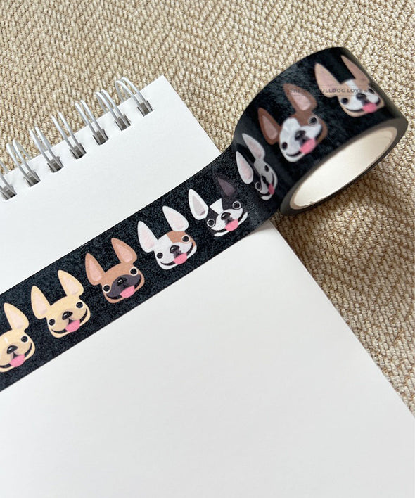 French Bulldog Washi Tape