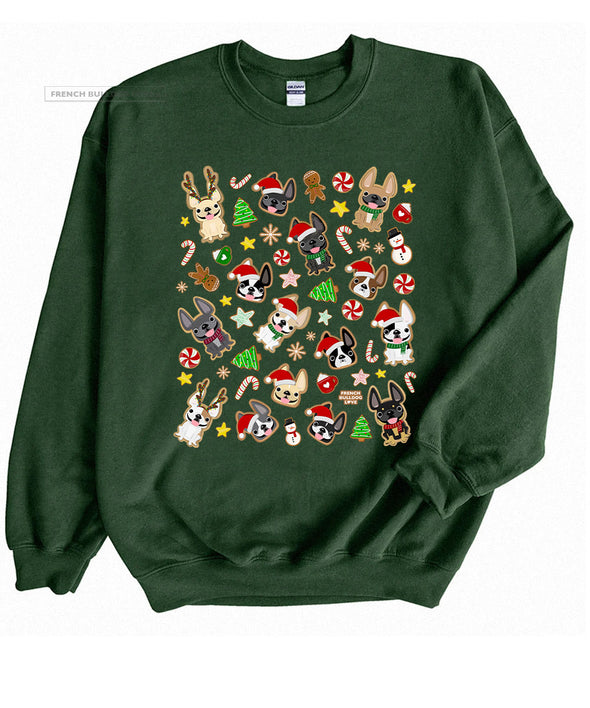 Christmas Cookies Crewneck Sweatshirt - Unisex