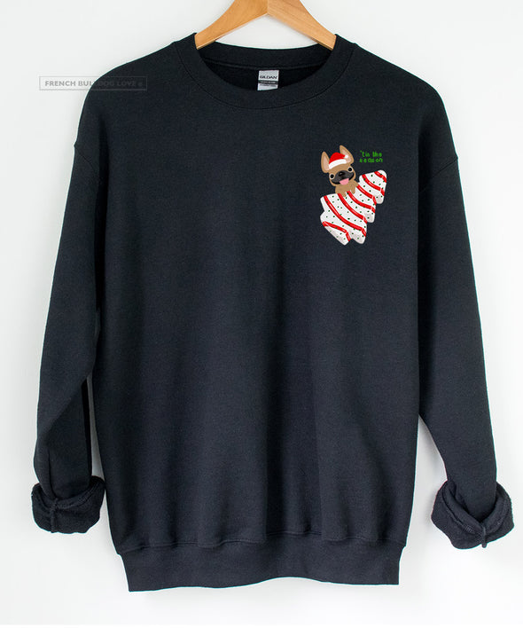 Christmas Tree Snackie Crewneck Sweatshirt - Unisex