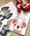 Puppy Muffs French Bulldog Holiday Card - French Bulldog Love - 19