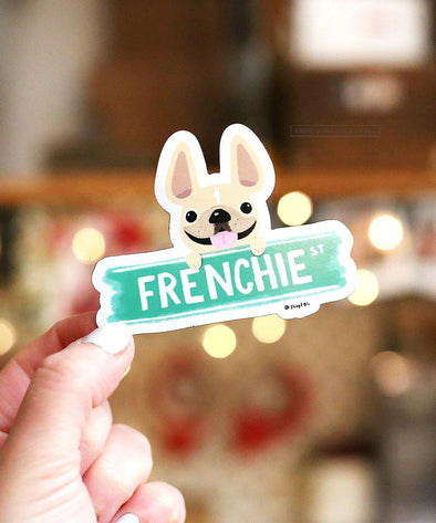 Frenchie Street Magnet - French Bulldog Magnet - French Bulldog Love