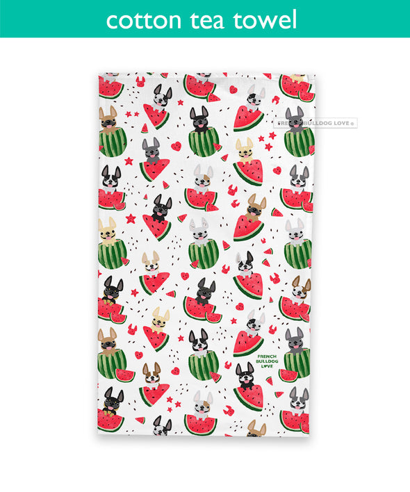 Fresh Melons Tea Towel