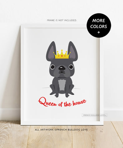 Queen of the House - Custom Print 8x10