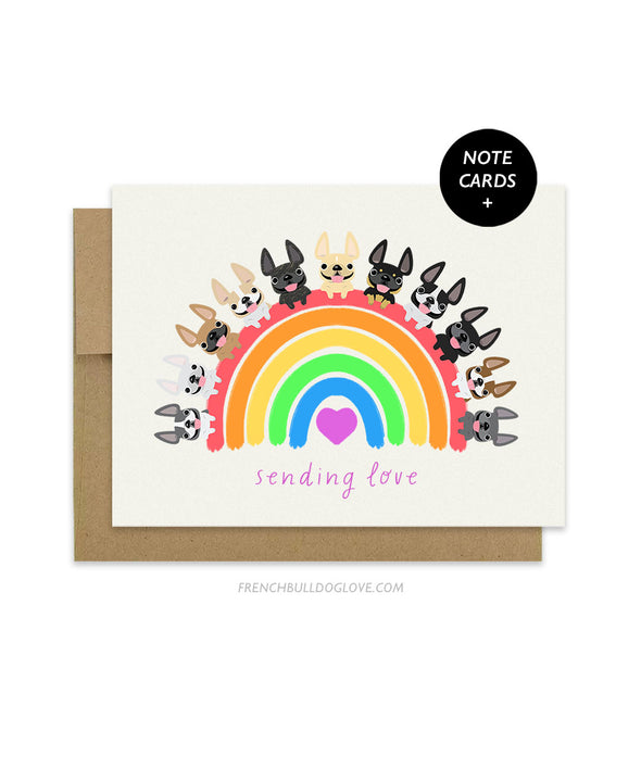 Sending Love Note Cards - Box Set of 12