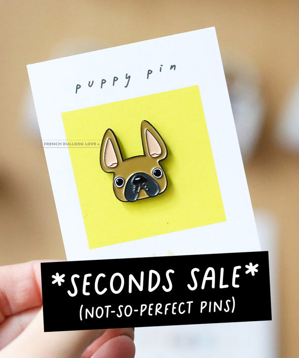 SECONDS SALE - NOT-SO-PERFECT Enamel Pin - Fawn