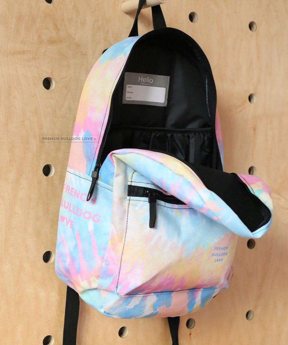 Tie dye shop backpacks for