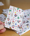 Christmas Cookies Folded Gift Tags - Set of 10 - French Bulldog Holiday Tags - French Bulldog Love