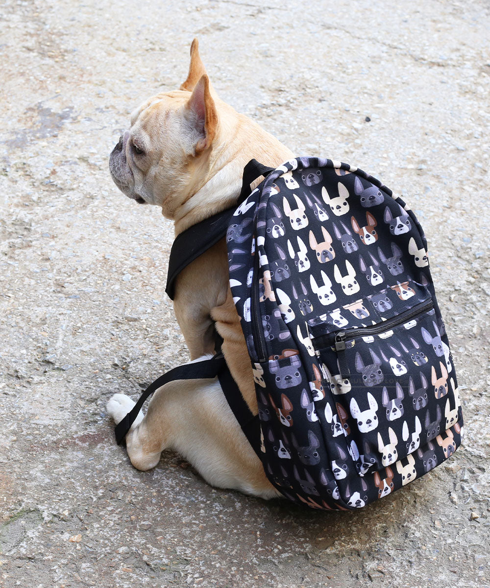 french bulldog jansport backpack French Bulldog Backpack by French Bulldog Love