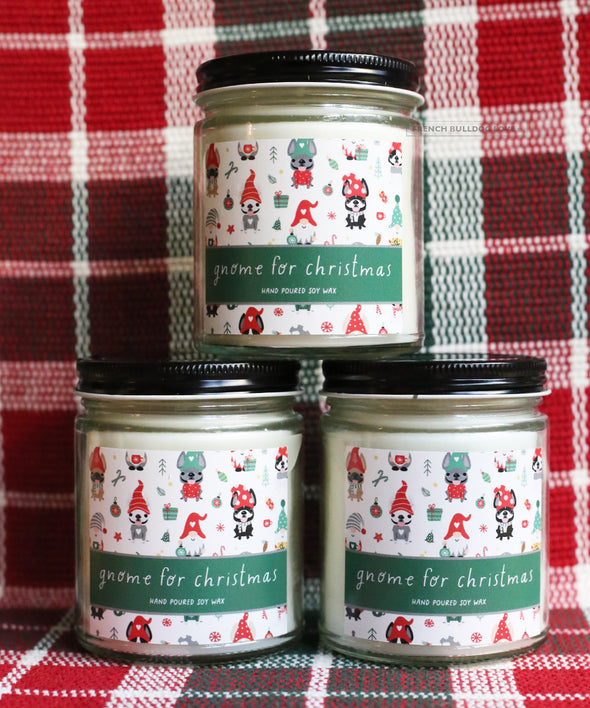 Gnome for Christmas Soy Candle - 9 oz