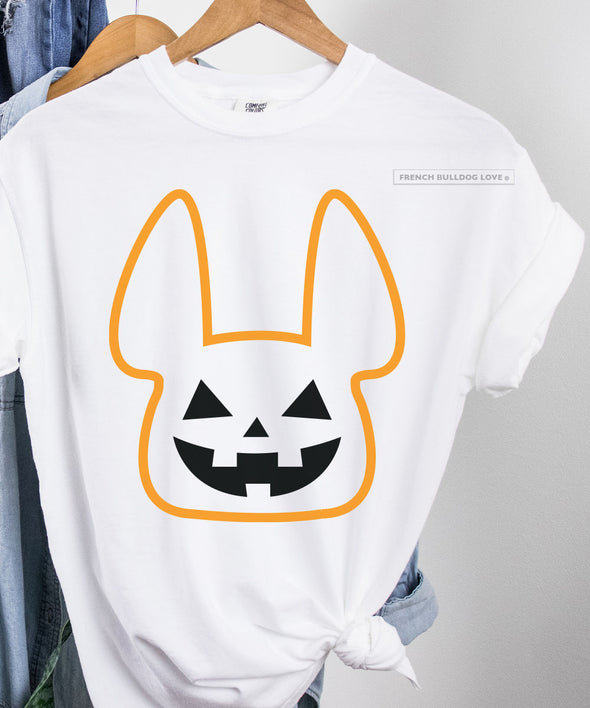 Jack O'Frenchie Halloween T-Shirt - Unisex - White