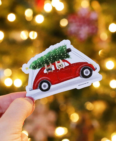 Holiday Buggy Magnet