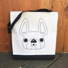 A Simple Frenchie French Bulldog Tote Bag - French Bulldog Love
