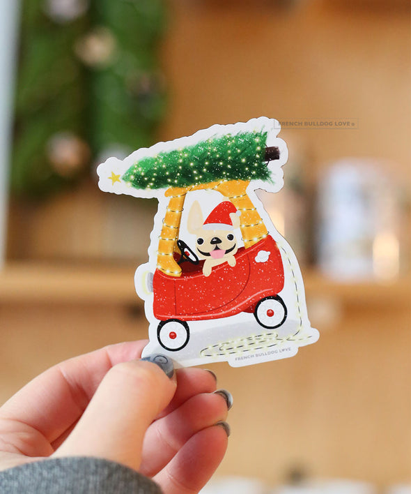 Cozy Coupe Magnet - French Bulldog Magnet