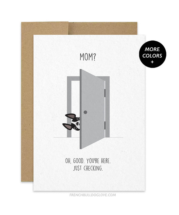 Just Checking - Mother's Day Card