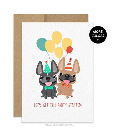 Let's Get This Party Started - Birthday Card
